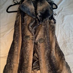 Jessica Simpson Fur Vest